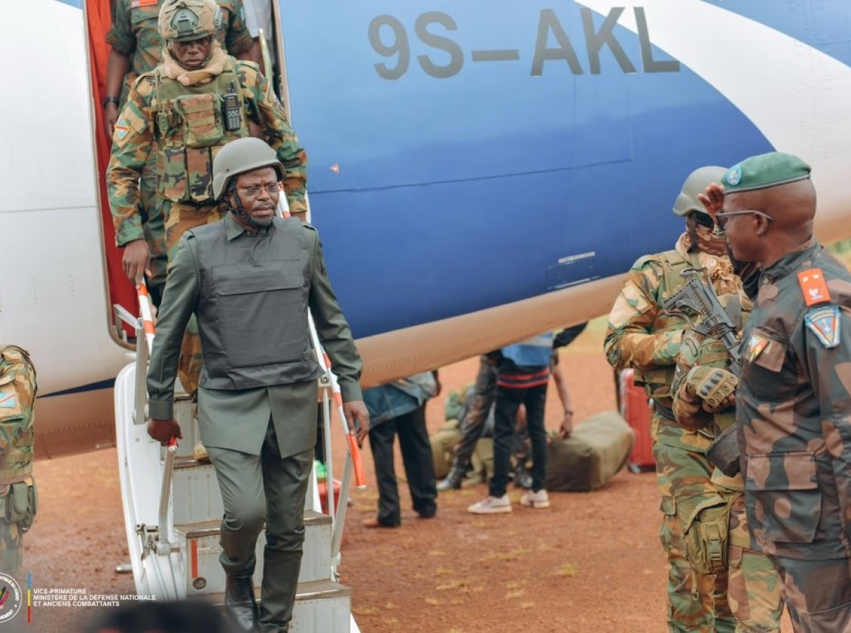 Guerre dans l’Est : Guy Kabombo Muadiamvita en mission d’itinérance à Beni